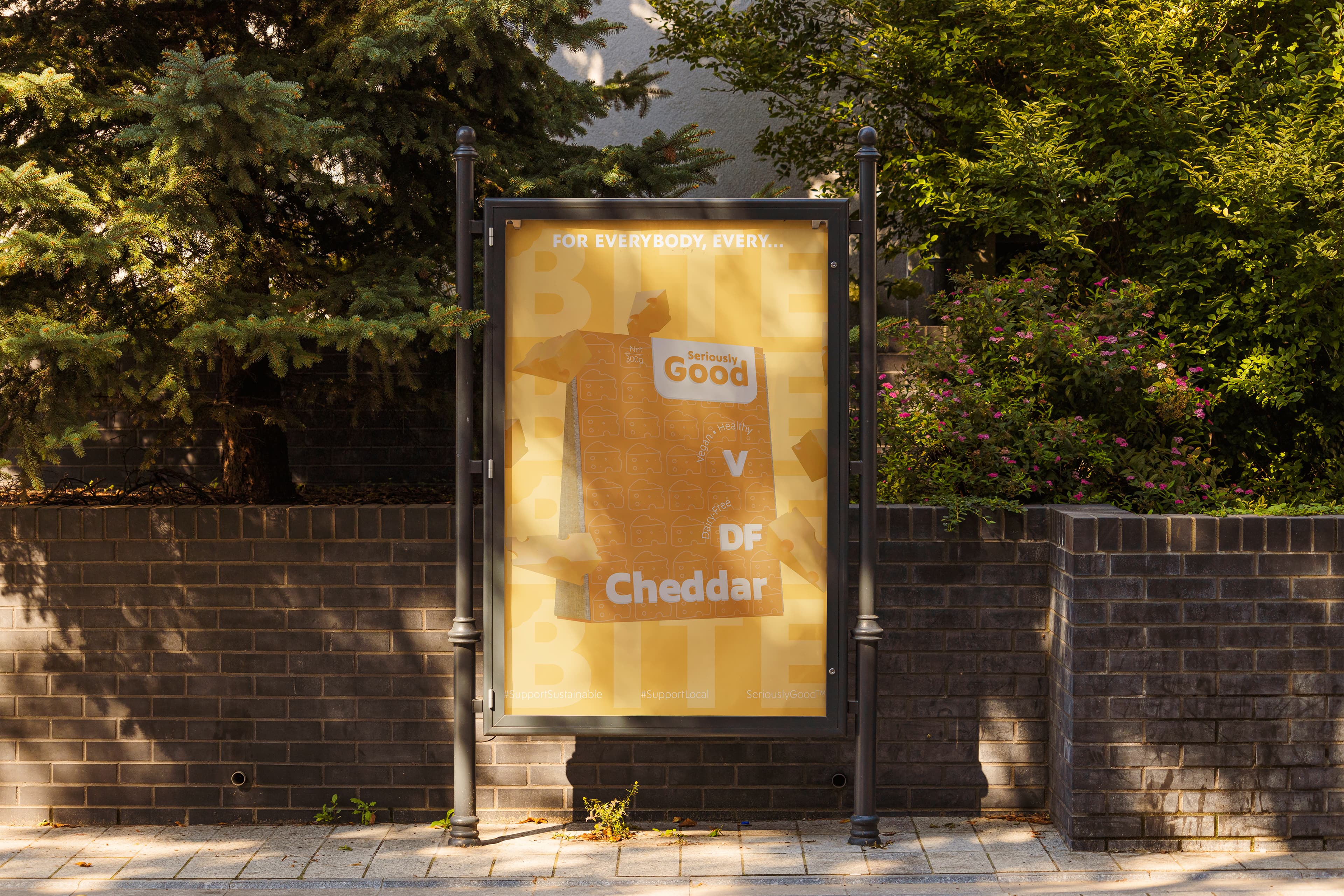 Poster for Seriously Good FMCG packaging